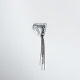 plus=minus/pole chain ear cuff