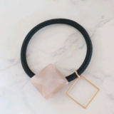 シンプル☆ココア色☆淡色☆大人っぽいヘアゴム