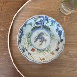 凛々しい麒麟のなます皿の画像