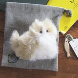 受注制作 >> PEPOSO: furry animals "cat" ねこ / ハチワレ 白×クリームの画像
