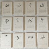 ２０２４寄添花 A６カレンダーの画像