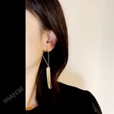 triangle tassel one crystalの画像