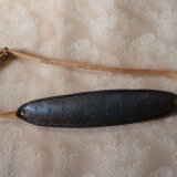 ニッティングベルト　ヴィンテージブラウン