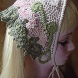 ヘッドドレス/三角巾「コンテナガーデン」の画像