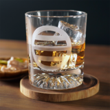 ロックグラス オールドグラス 家紋 近藤勇 丸に三つ引き両紋 お酒 プレゼント ギフト ウィスキー 焼酎 父の日 母の日