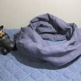 ダブルガーゼスヌード《タブグレー・一重》