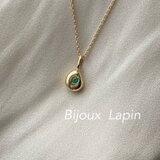 Ｋ18パライバトルマリンネックレス