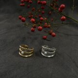 〈Ryutoan〉みっつリング　ゴールド