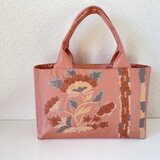 帯バッグ〜珊瑚色〜