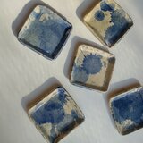 空花の豆皿の画像