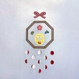 モビール「縁起物・だるま」