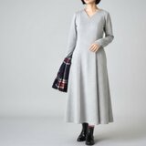 【人気No.1】プリンセスラインのカットソーワンピース｜S・M・L／長丈・短丈あり No.288