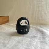 だるまさんの一輪挿し赤　黒の画像