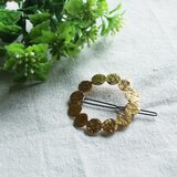 ＊brass＊フレームピン「マイム・マイム」