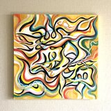 【名前の絵】 手書きのオリジナルアート　オーダーメイド　お店のインテリア、家族の名前、出産祝いや誕生日プレゼントに(^^)