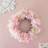 数量限定）桜色のミニリース　ふわふわ　プリザーブドフラワー　春