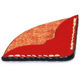 コードバン製　ブックマーカー　レッド