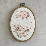 【刺繍キット】桜の刺繍ミニフレーム