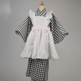 受注生産　フリルエプロン　