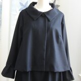 襟付きフォーマルスーツ～ブラック～