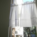 cutwork刺繍×ShirringCotton 小さなcaféstyle