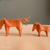 《CAVALLO》佇む親馬と小馬《6colors》