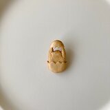 【受注制作】木のブローチ / Hello! / さくら【ご注文から１ヶ月以内にお届け】の画像