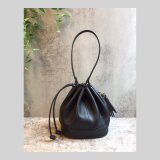 3way巾着バッグ　持ち手とショルダーストラップ付き