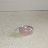 桜色ローズクォーツsvリング