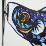 受注生産【切り絵×ちぎり絵】原画アート koi-nobori -鯉幟-の画像