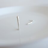 シルバーのピアス -lineの画像