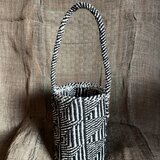 サイザルバッグ(アイマー) /Agave sisalana bag(eimer)/natural×blackの画像