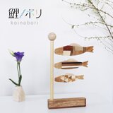 【期間限定受注生産】寄木　天然木鯉のぼりの画像