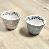 撫子ペア蕎麦猪口の画像