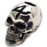 スカルビーズ　スカル　ドクロ　シルバー　シルバー925　ペンダント　『スクワッドスカル』　ナンバー4　OF