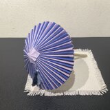 【置物雑貨】和傘 (青)の画像