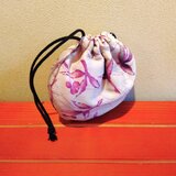 着物　はまぐり巾着（小）