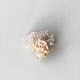 鉱石ブローチ　シトリン