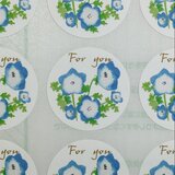 ネモフィラのfor  youシールの画像