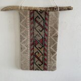 ビンテージファブリックウォールデコール