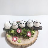 シマエナガ団子　ピンク