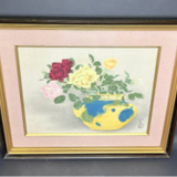 「バラ五彩」　額装　大日本絵画の画像