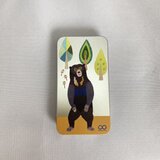スライド缶ケース　クマの画像