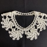 レース編み＊つけ襟