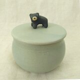 クマの蓋物・3の画像