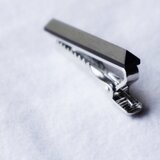 木製ネクタイピン　黒檀　45mm　No.1