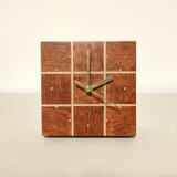 置時計（壁掛け）－ブビンガ　145×145×50ｍｍの画像