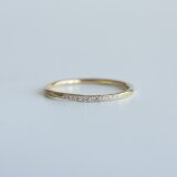 ロック ダイヤモンド リング　diax12　K18