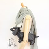 子犬バッグ Potbelly Puppy ポットベリーパピー 本革シュリンクレザーの画像