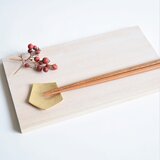 真鍮 箸置き 多角 Ssize 『菱目』 / (H-1)
